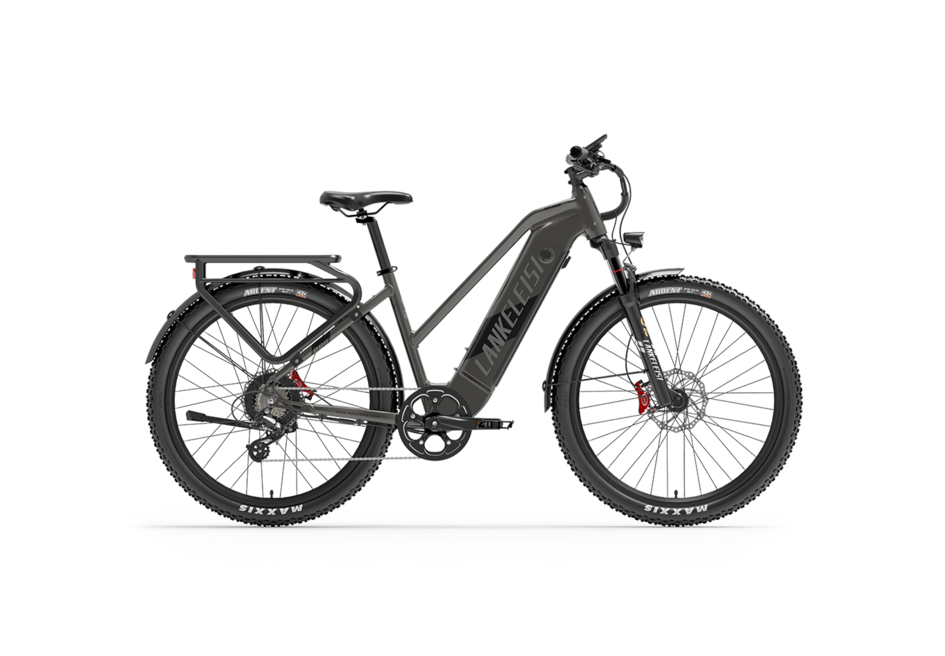 Lankeleisi MX600PRO vélo électrique urbain puissance 500W et pédalage assisté gris