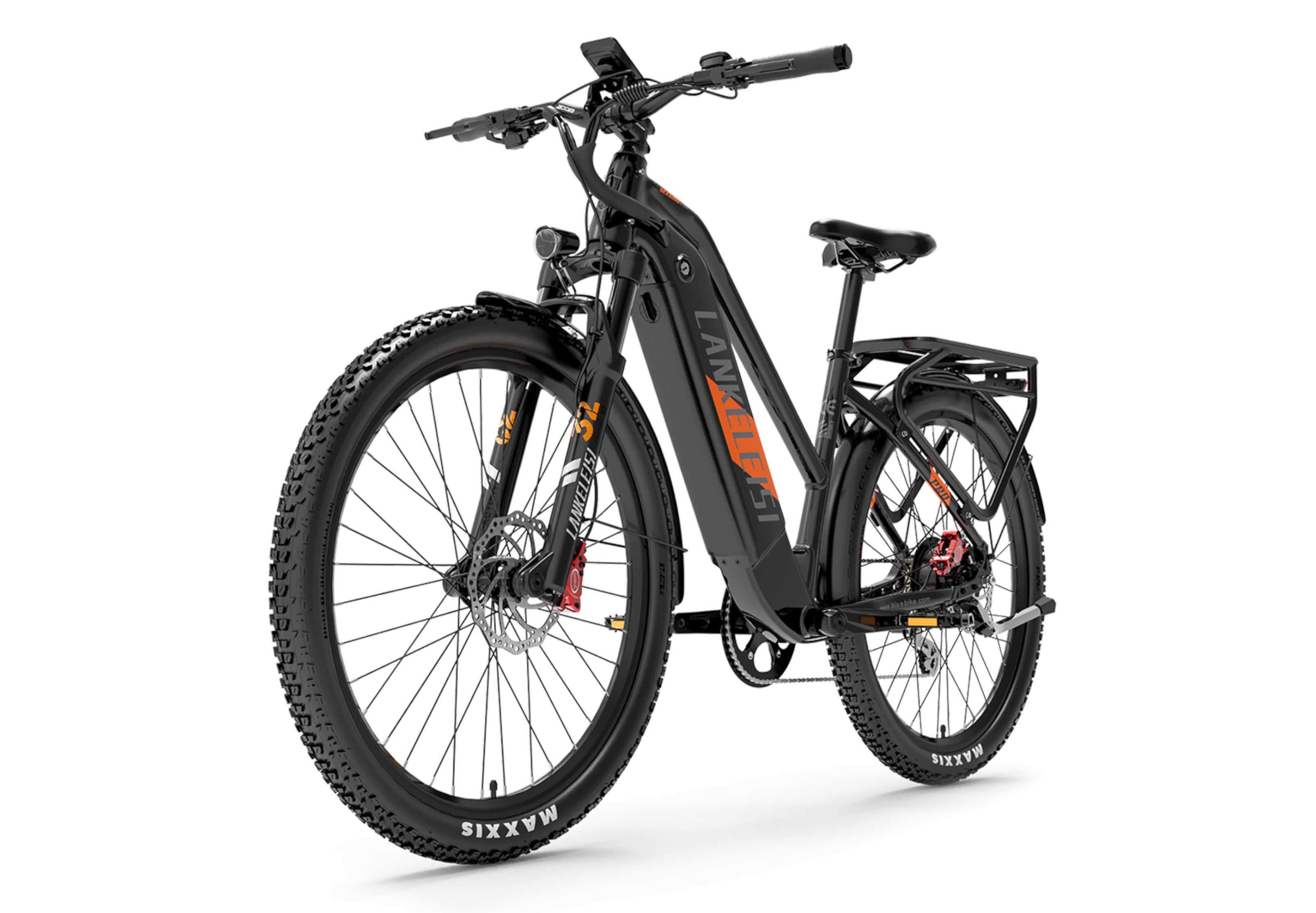 Lankeleisi MX600PRO vélo électrique pliable pour la ville et trajets quotidiens orange
