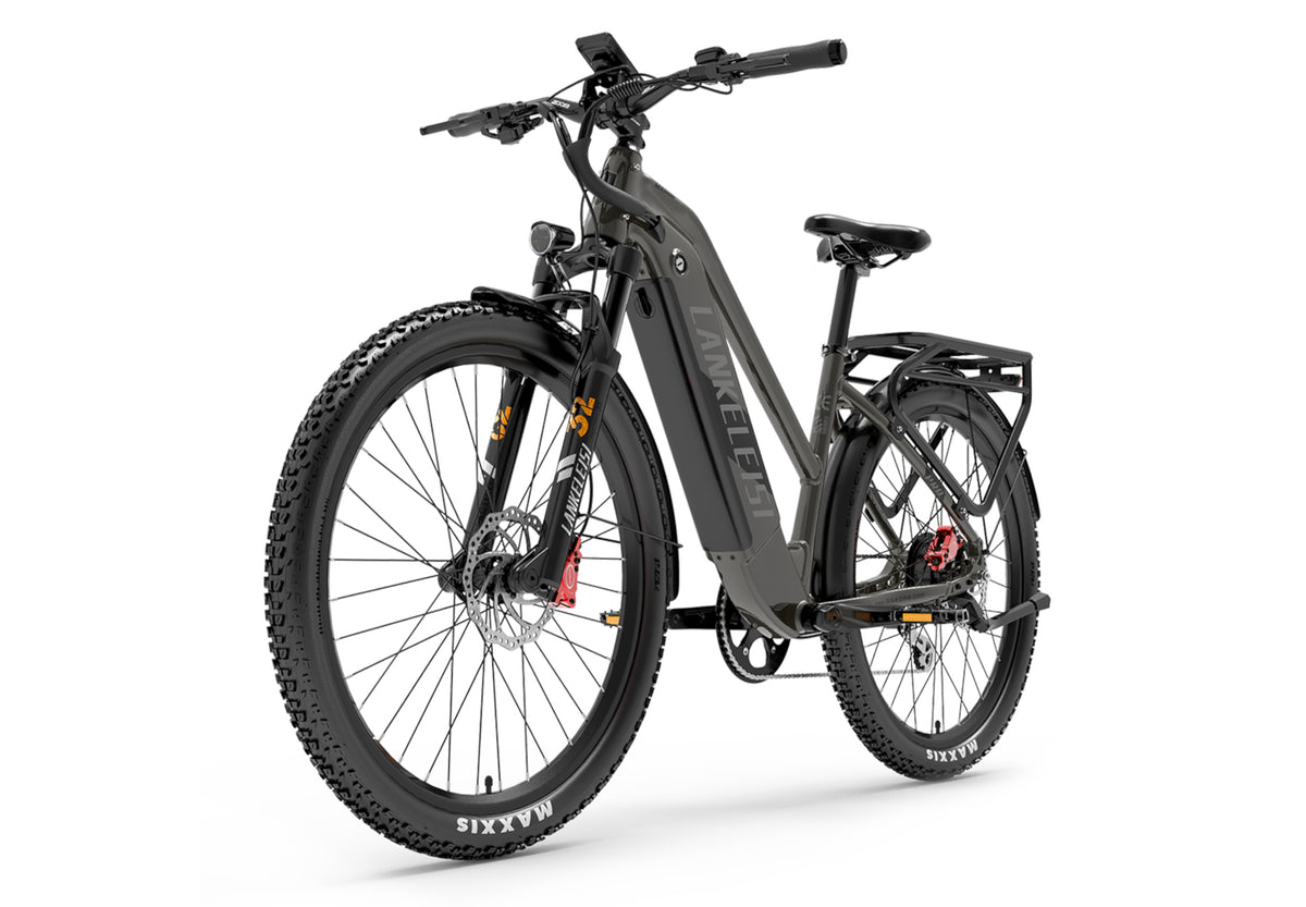 Lankeleisi MX600PRO vélo électrique compact idéal pour la ville et les trajets gris