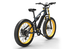 Lankeleisi RV700 VTT électrique pneus larges 26 pouces jaune