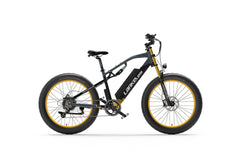 Lankeleisi RV700 vélo électrique tout-suspendu jaune
