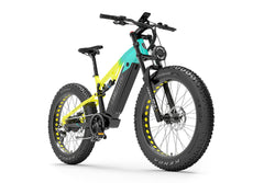 Lankeleisi RV800PLUS VTT électrique tout-suspendu avec batterie Samsung 48V 20Ah jaune