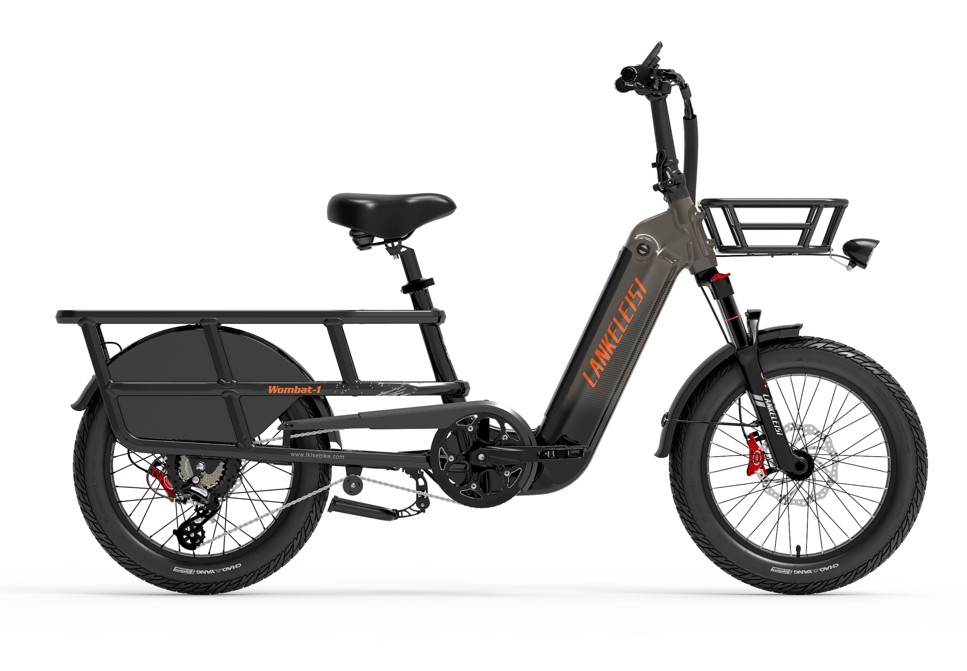 LANKELELSI womabt-1 cargo ebikes gray