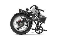 Lankeleisi X2000MAX vélo électrique pliant avec pneus 20×4.0 pour la ville blanc