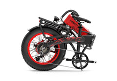 Lankeleisi X2000MAX vélo électrique double moteur avec grande autonomie rouge