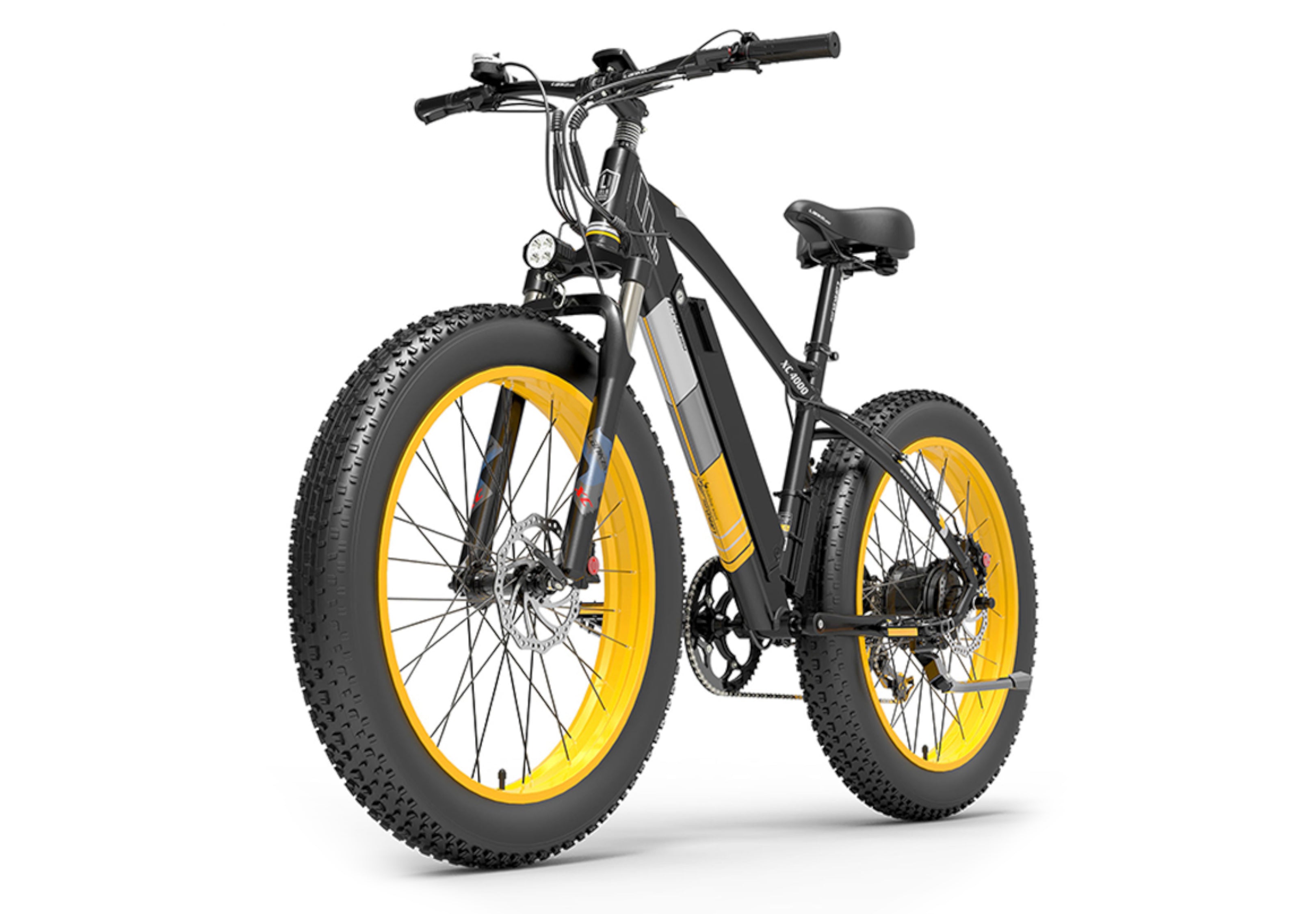 LANKELEISI XC4000 FAT TRIES EBIKE yellow