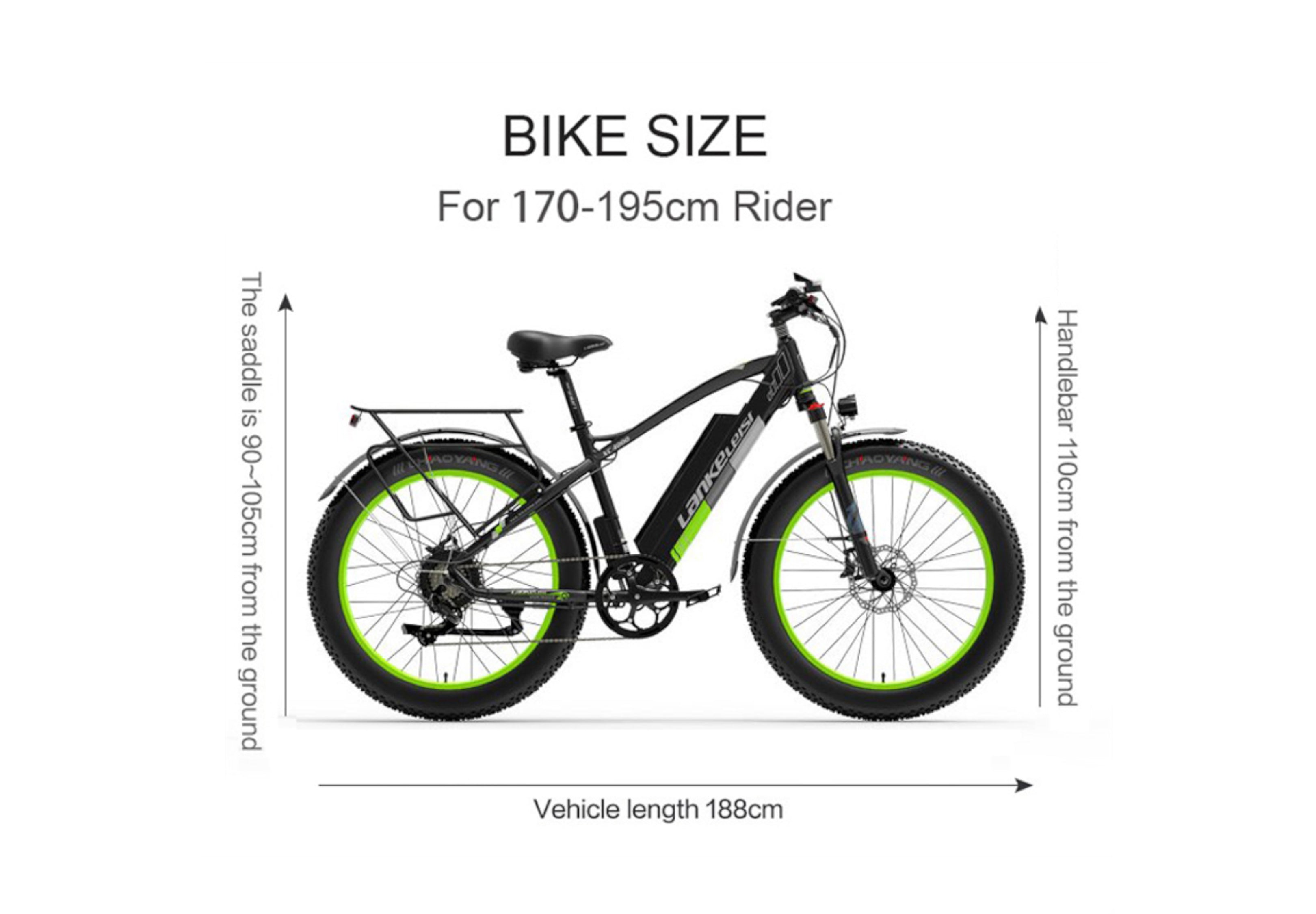 LANKELEISI XC4000 FAT TRIES EBIKE