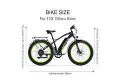 LANKELEISI XC4000 FAT TRIES EBIKE