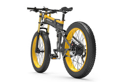 Lankeleisi XT750PLUS vélo électrique pliant puissant pour aventures tout-terrain jaune