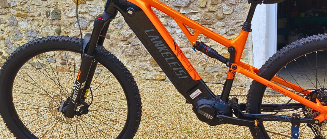 Lankeleisi GT800 Vélo électrique tout suspendu