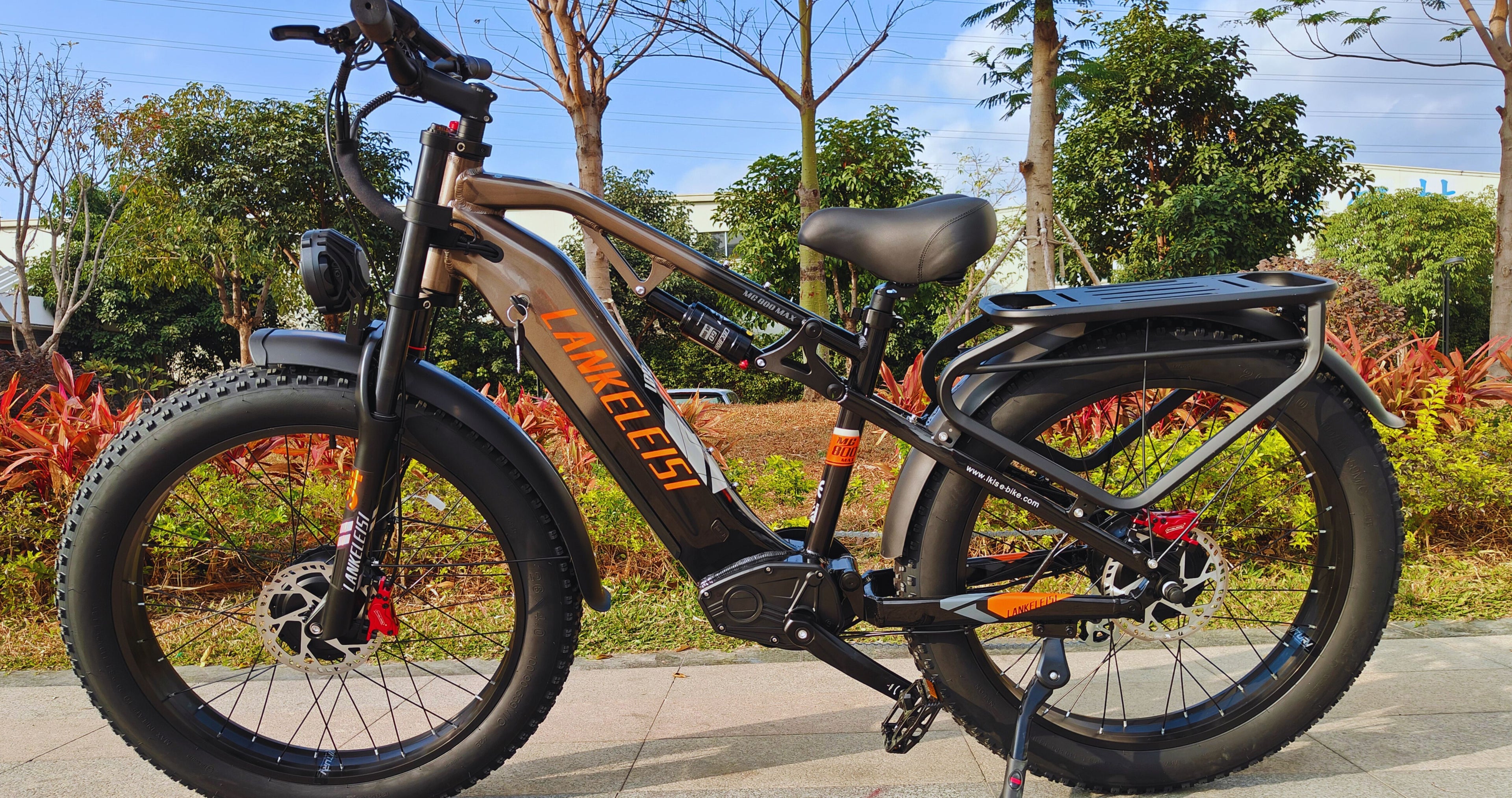 LANKELEISI MG800MAX 2000W - Vélo électrique à double moteur avec batterie Samsung 960Wh