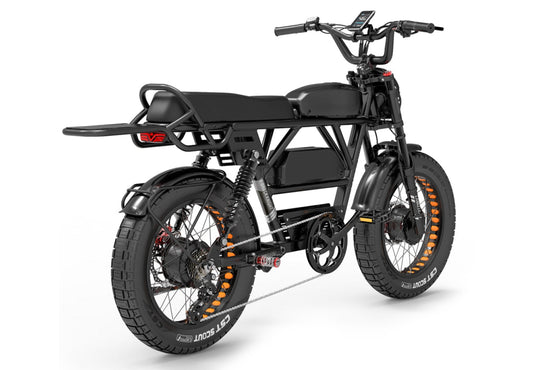 Lankeleisi X-Black Knight vélo électrique au look sportif et agressif