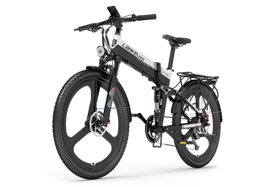 Lankeleisi XT750Sports vélo électrique compact pour la ville et les trajets quotidiens blanc
